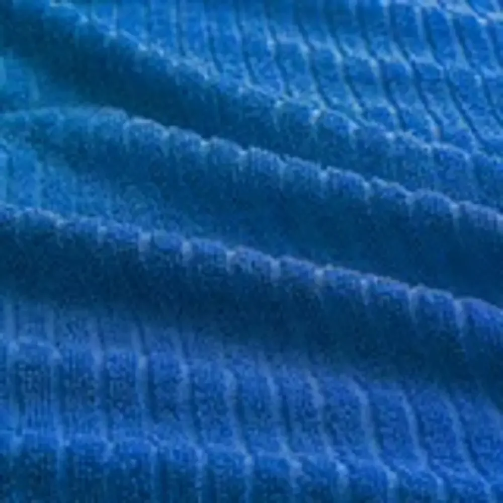 IKEA VÅGSJÖN Bright Blue 100% Cotton Hand Towels Set of 2